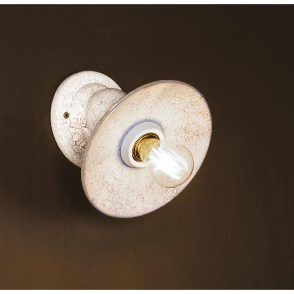 rustikalna tehlovy povrch biela patinovana keramicka lampa nastenna bodova lampa nastenna lampa toskansky provincny taliansky osvetlenie lameridiana mediteransky imas kvalitny vintage.jpg
